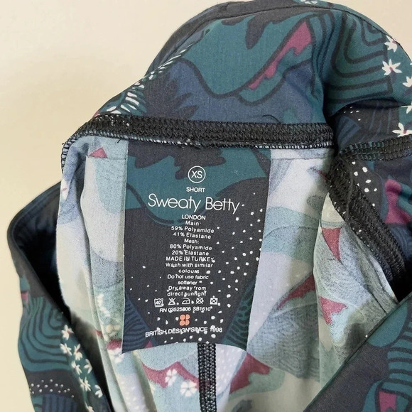 Sweaty Betty Zero  Gravity Run Leggings Japanese Floral Print - Picture 14 of 14